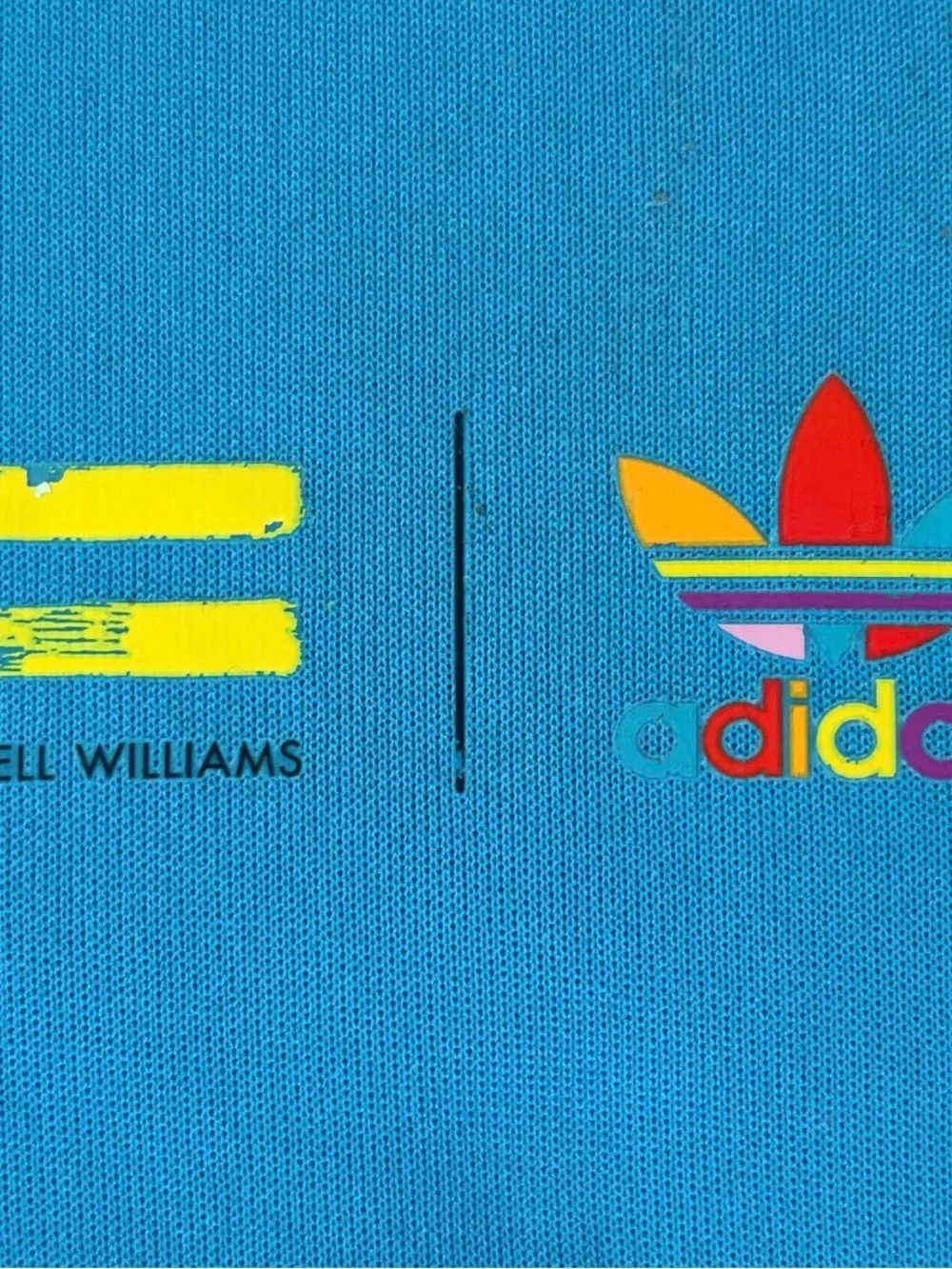 Adidas x Pharrell Williams AC5933 Track Jacket Blue Trefoil Full Zip Men's M